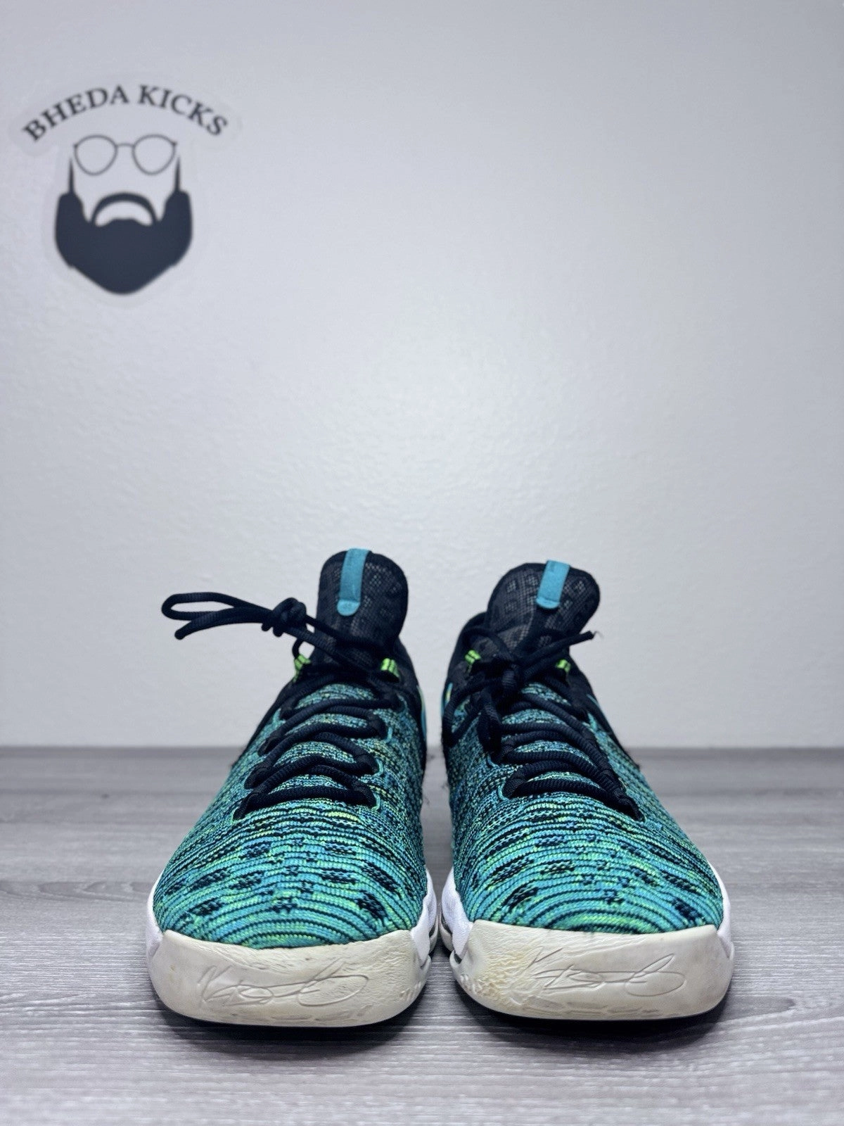 Size 11.5 - Nike KD 9 Birds of Paradise Flyknit Basketball Shoes 843392-300 Ortholite Asics Shoes