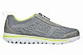 Propet Women's -Travel Active Zip -WAT005 - Silver/Lime Casual Shoes Gq