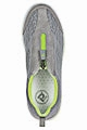 Propet Women's -Travel Active Zip -WAT005 - Silver/Lime Casual Closed Toe Summer Shoes