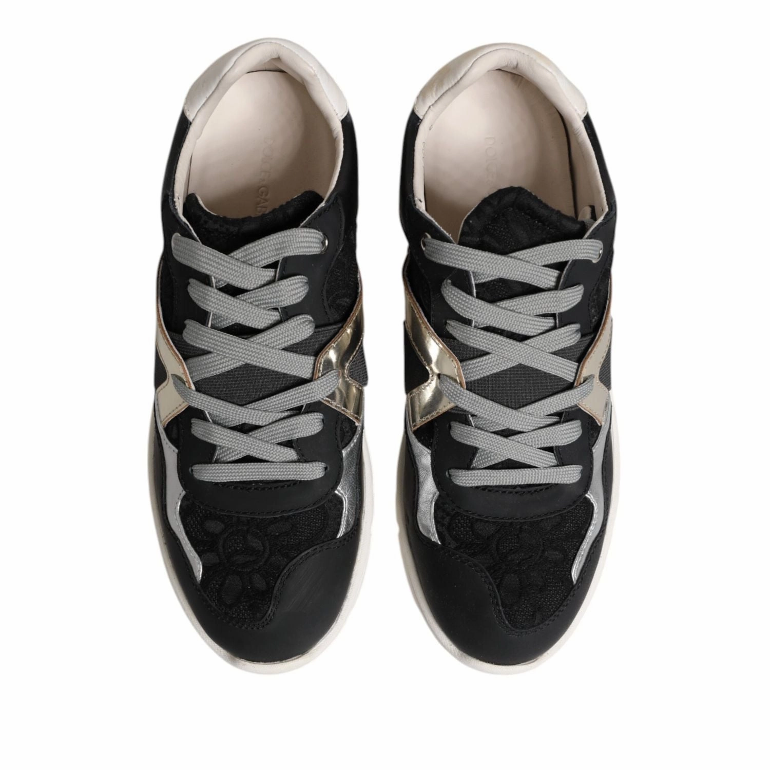 Dolce & Gabbana Multicolor Suede Low Top Men Sneaker Shoes Magnanni Sneakers Sale