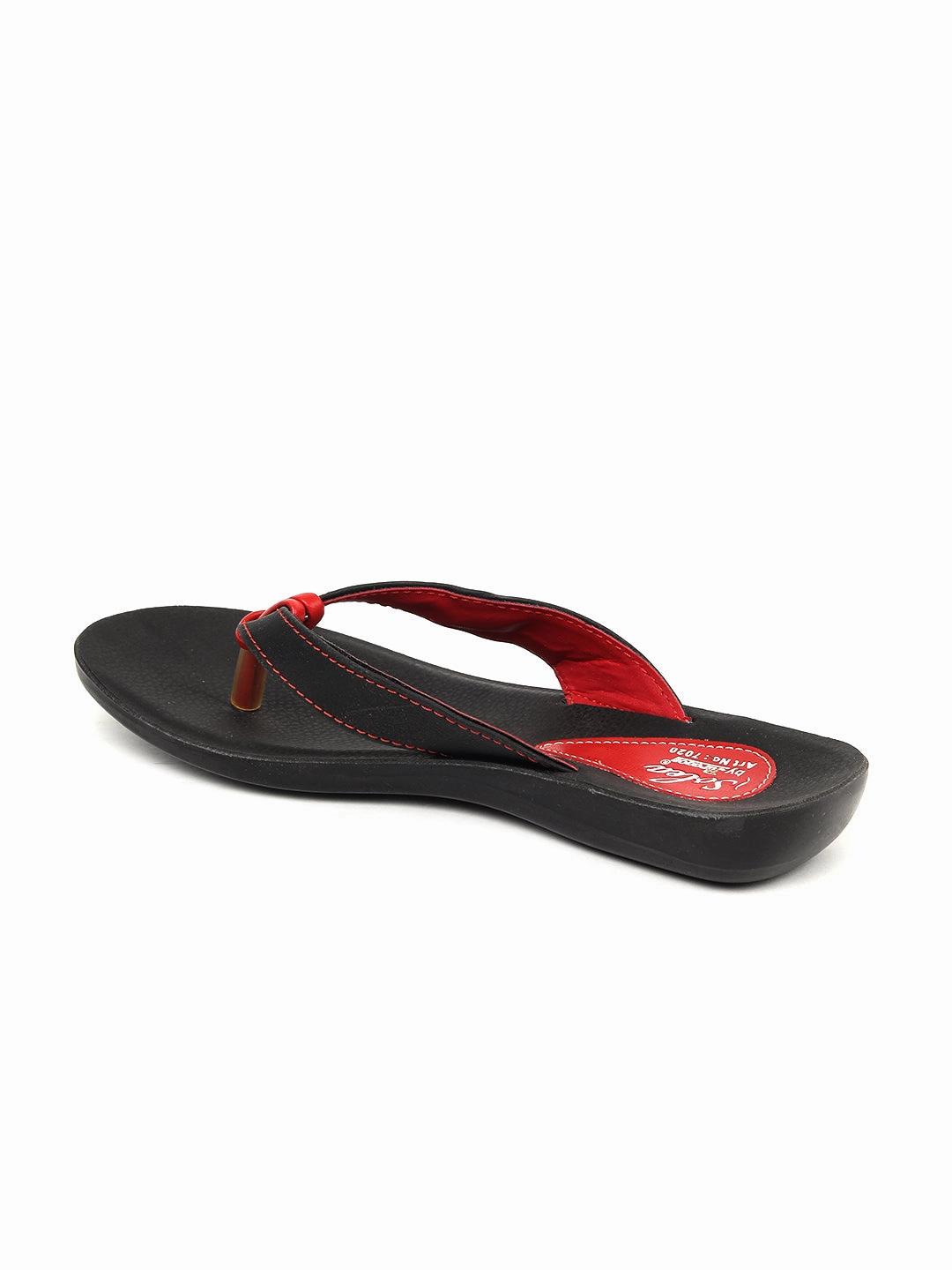 Flip Flops For Sweaty Feet Women's Solea Red Flip-Flops