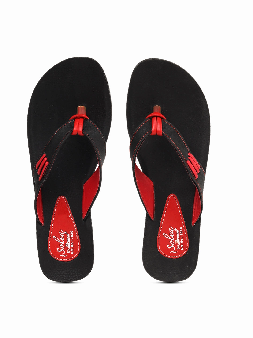 Flip Flops For Tweens Women's Solea Red Flip-Flops