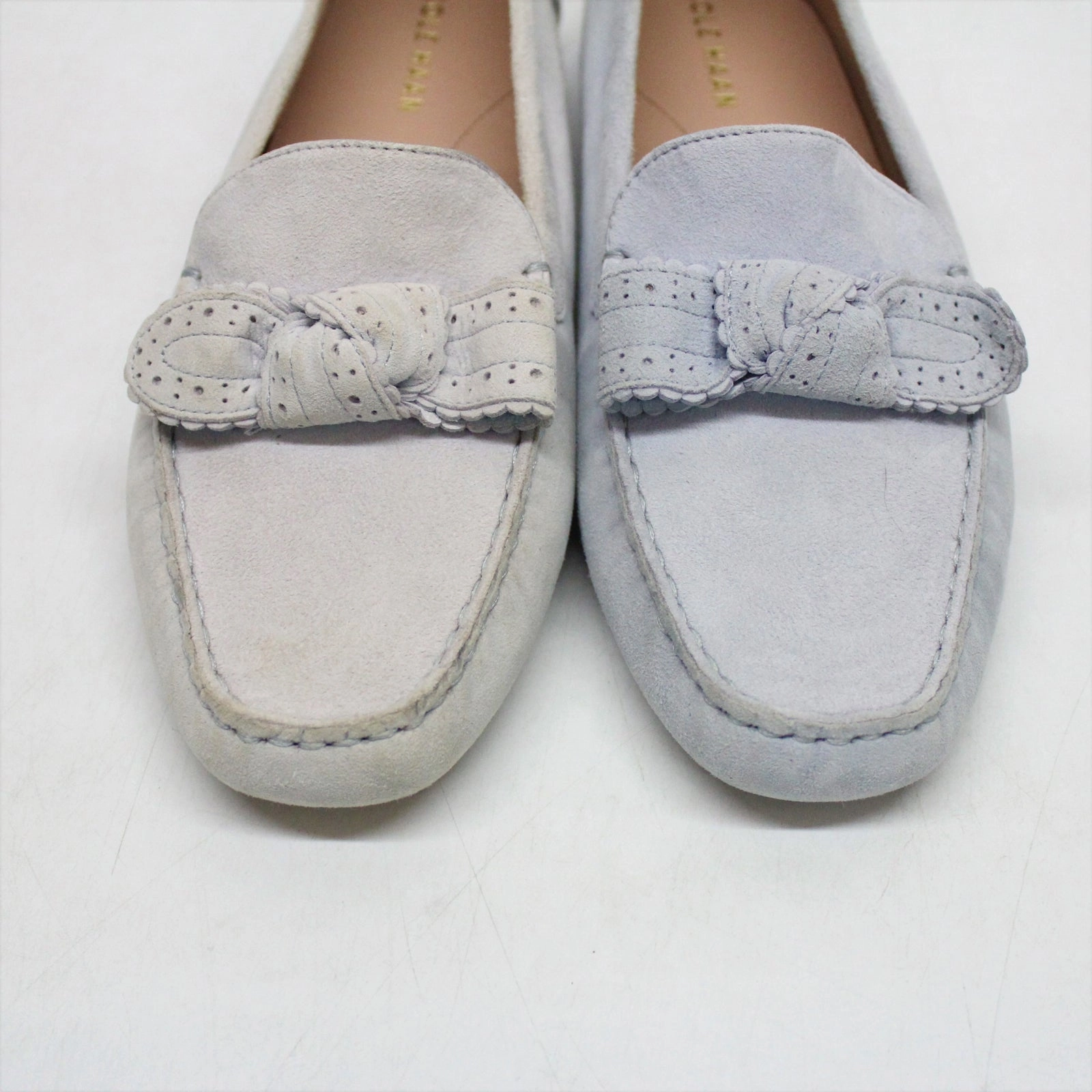 Timberland Platform Loafers Cole Haan Bellport Bow Driver Suede Women's Boat Shoes - UK 5 - US 7.5 Women - EU 38