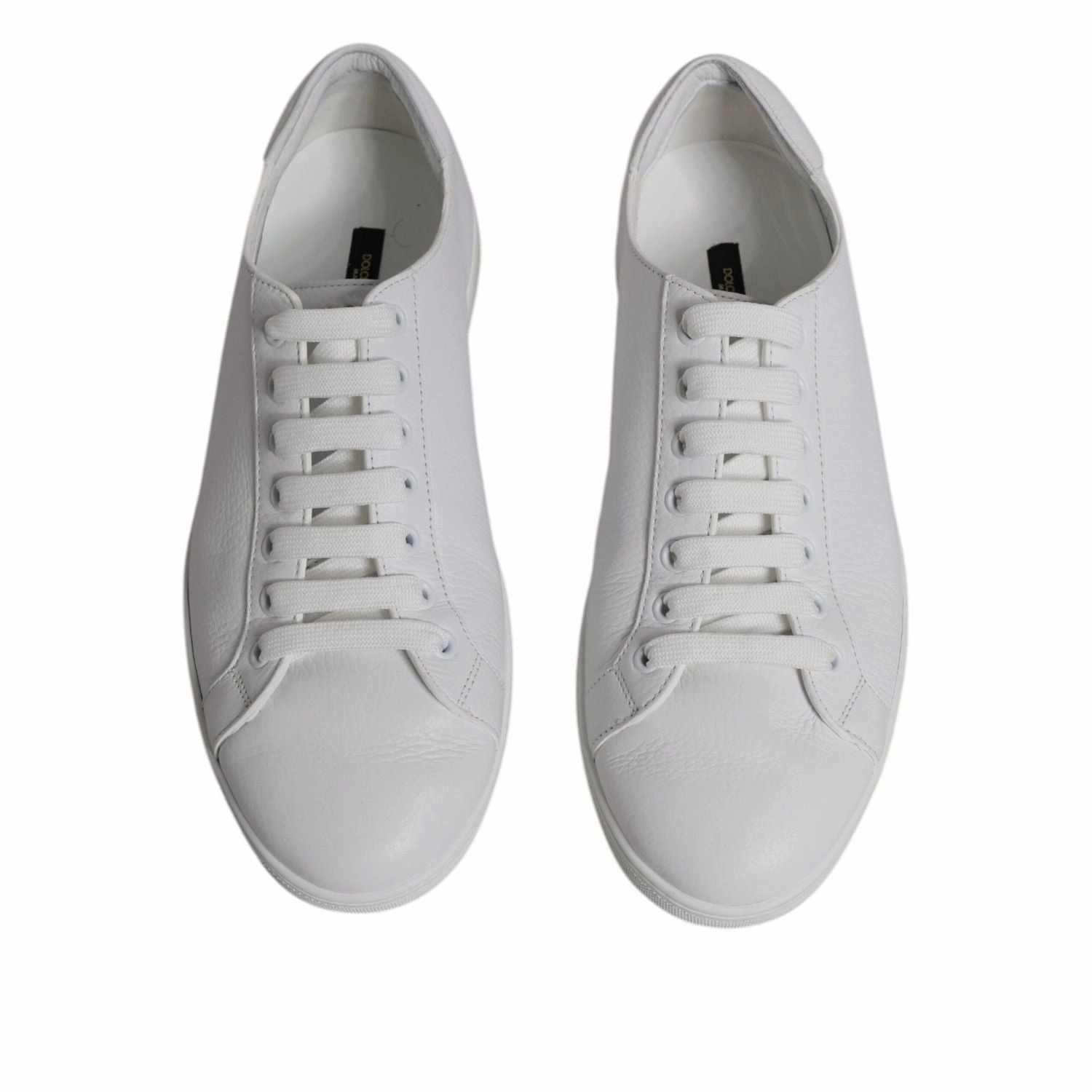 Sneakers From Back To The Future 2 Dolce & Gabbana White Low Top Men Saint Tropez Sneakers Shoes