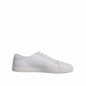 Dolce & Gabbana White Low Top Men Saint Tropez Sneakers Shoes Supportive Slip On Sneakers