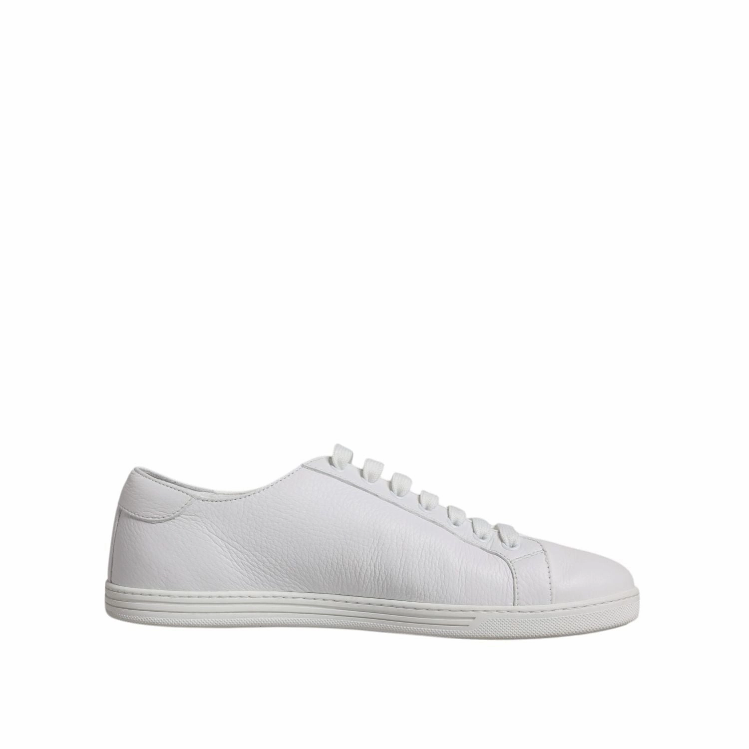 Flat Sole Sneakers Dolce & Gabbana White Low Top Men Saint Tropez Sneakers Shoes