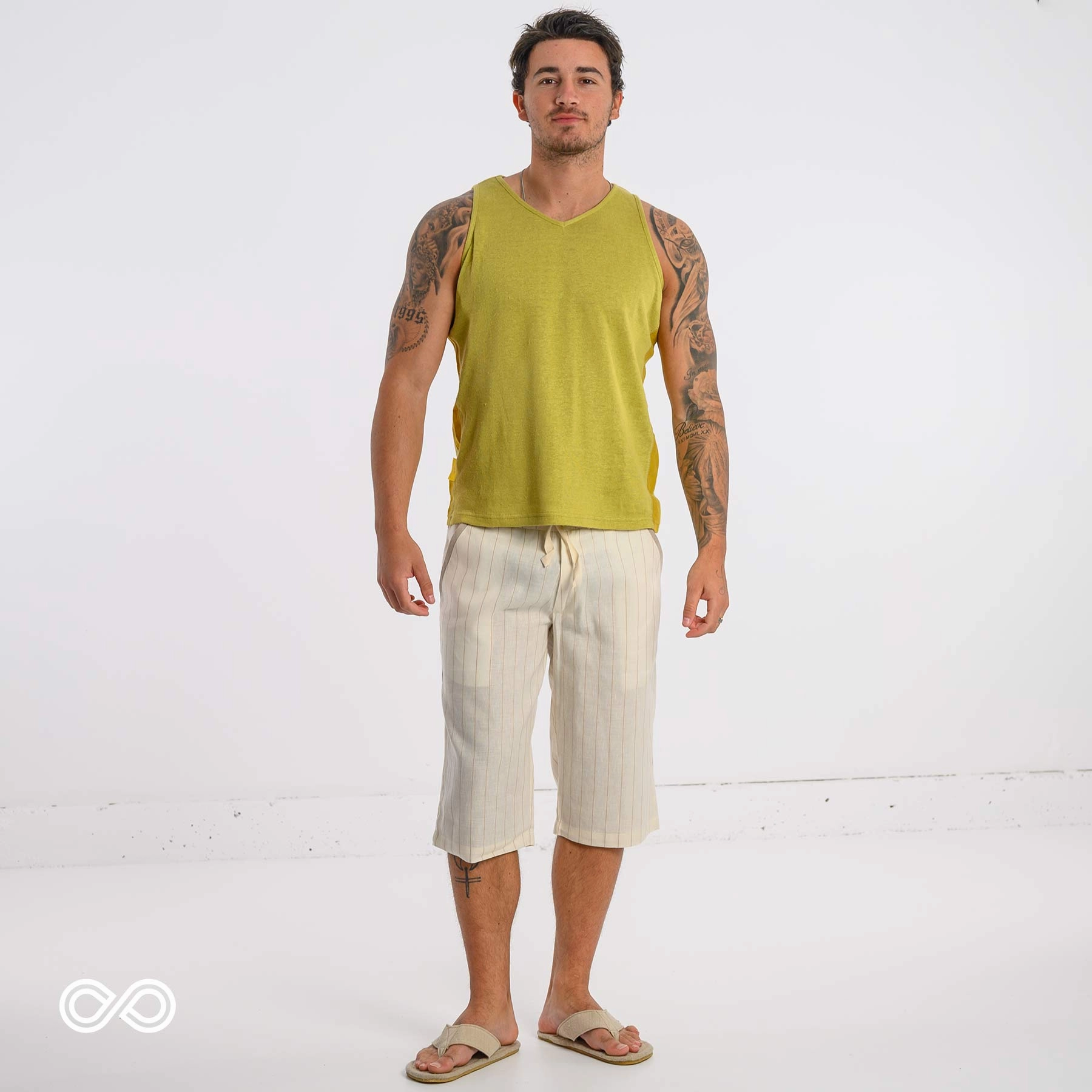 BAHAMAS Hemp Flip-Flops Classic Design (No Lace) See Kai Run Sandals