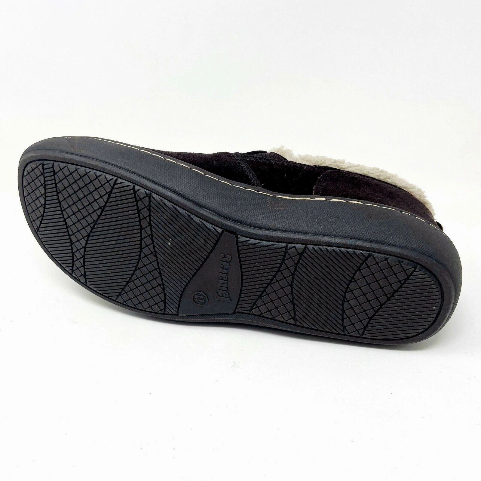 Tamarac Prescott Rootbeer Cowhide Mens Slip On Comfort Slippers Bravest Studios Toe Slippers