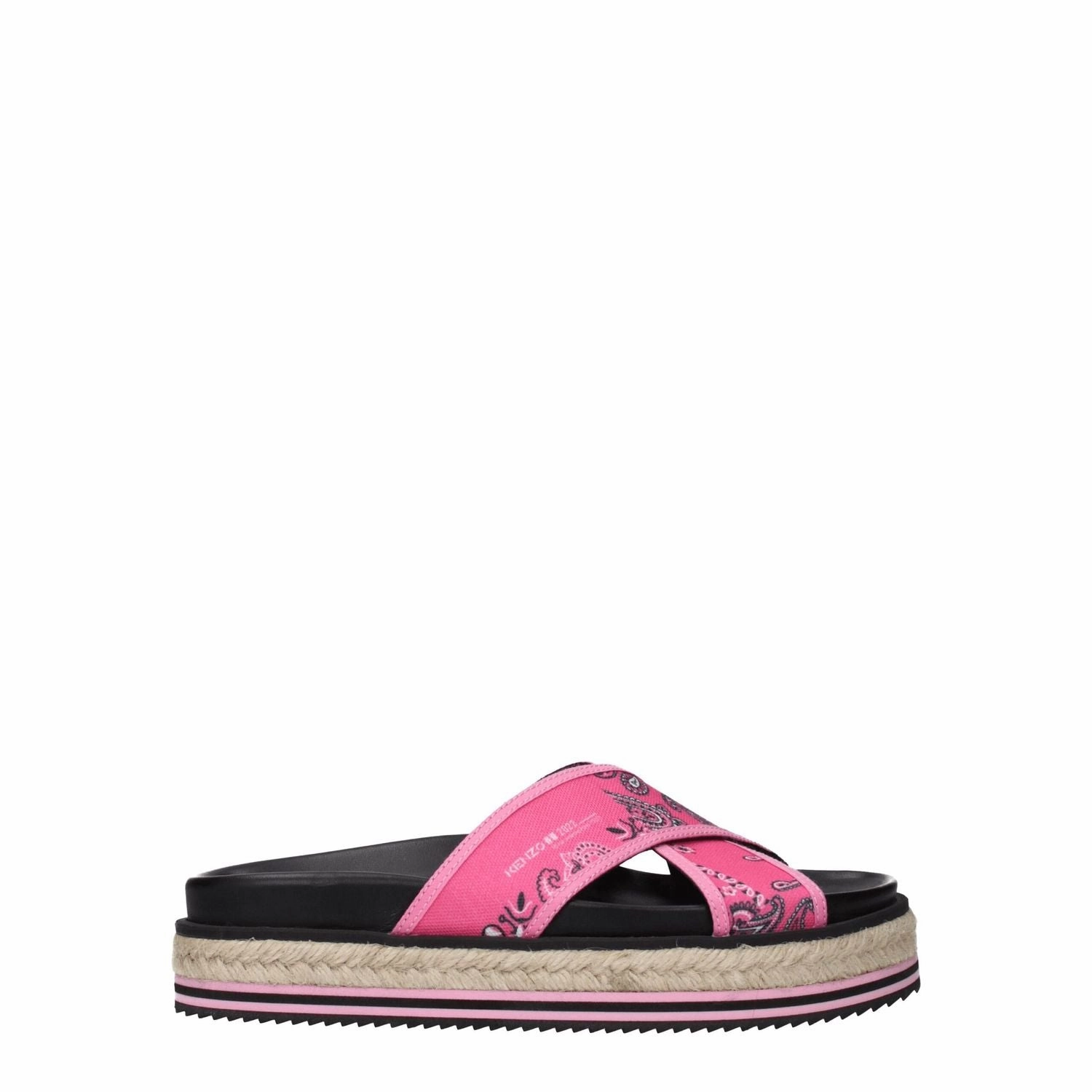 Best Shoes For Running With Flat Feet Kenzo Pink Fabric Slippers