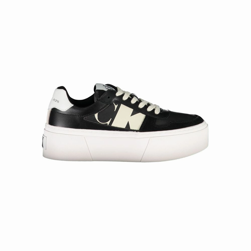 Calvin Klein Black Polyester Sneaker Blazer Sneakers