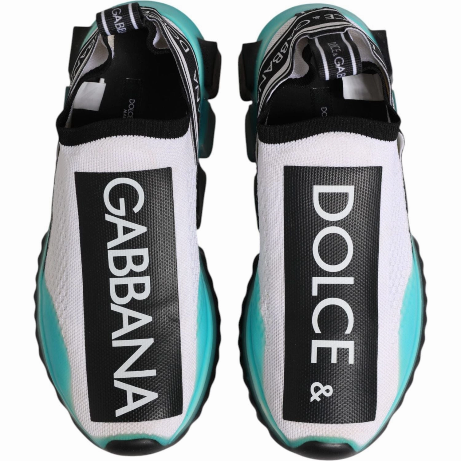 Swiss Sneakers Dolce & Gabbana White Sorrento Slip On Low Top Sneakers Shoes