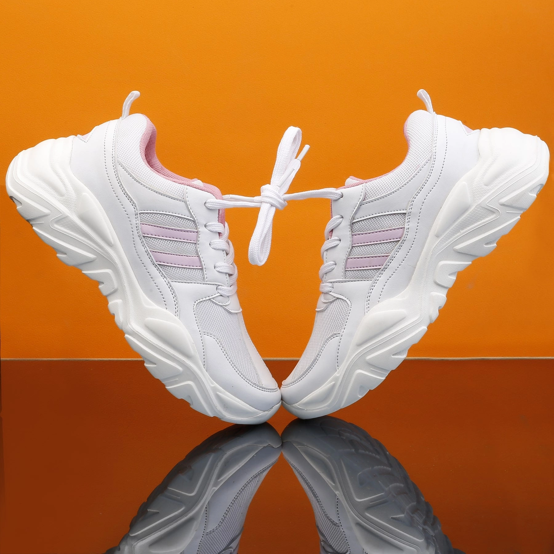 Jersey And Sneakers Bacca Bucci DAISY Women Chunky Platform Sneakers