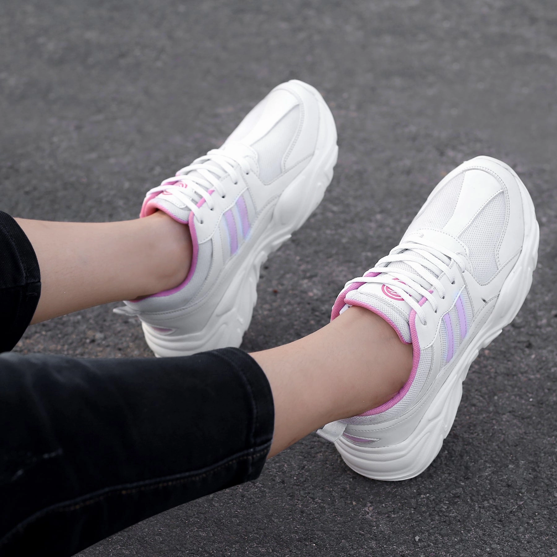 Bacca Bucci DAISY Women Chunky Platform Sneakers Sneakers With Good Arch Support