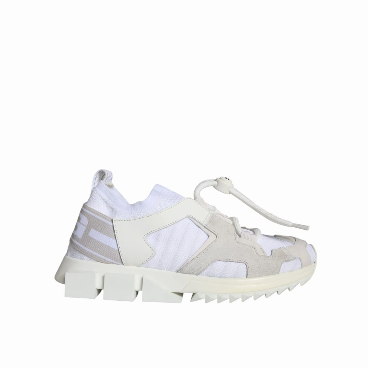 Hoku Sneakers Dolce & Gabbana White Mesh Sorrento Trekking Sneakers Shoes