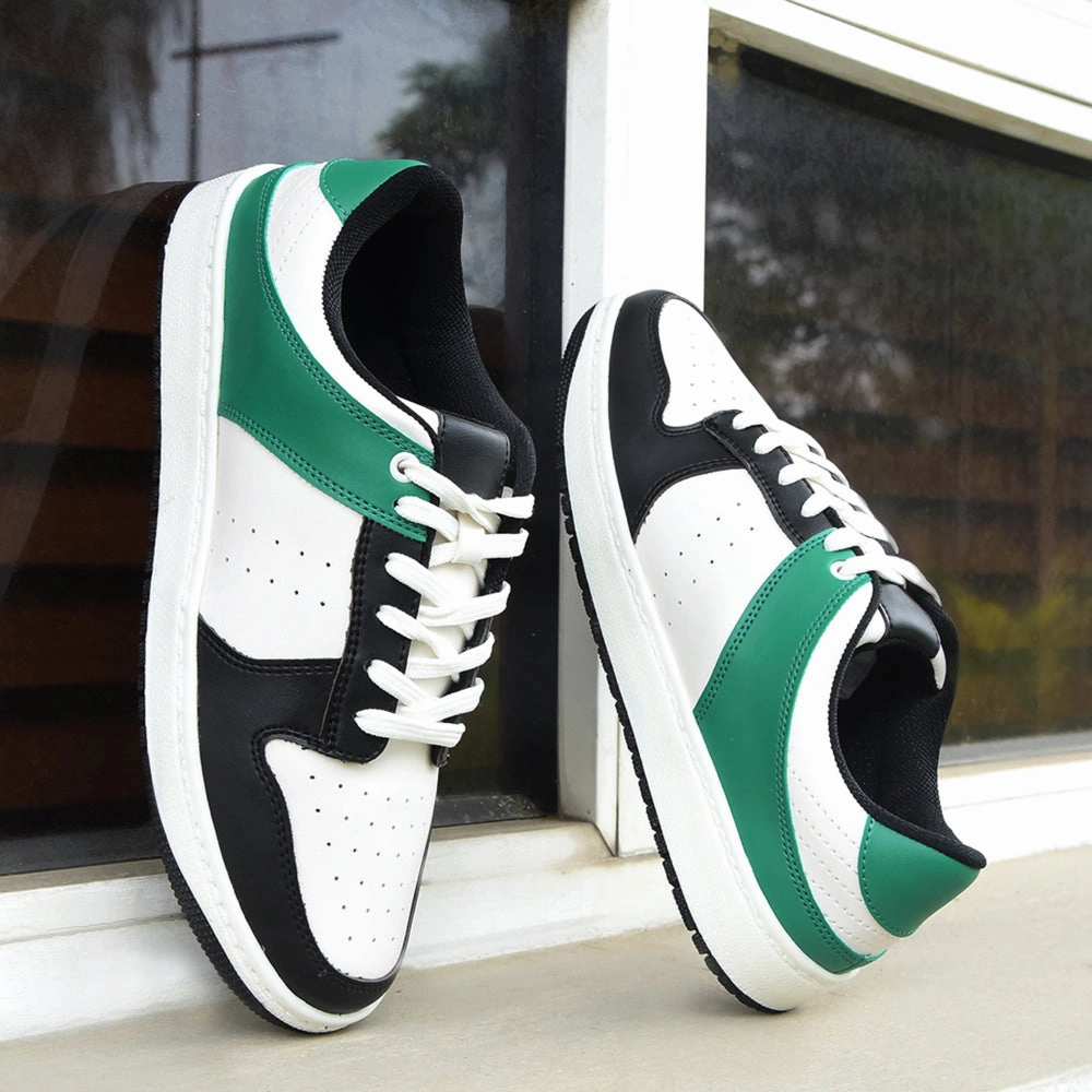 Leap7x Casual Black Lacing Sneakers For Men SPORTSTAR By Liberty Shoes To Wear With Chinos Business Casual