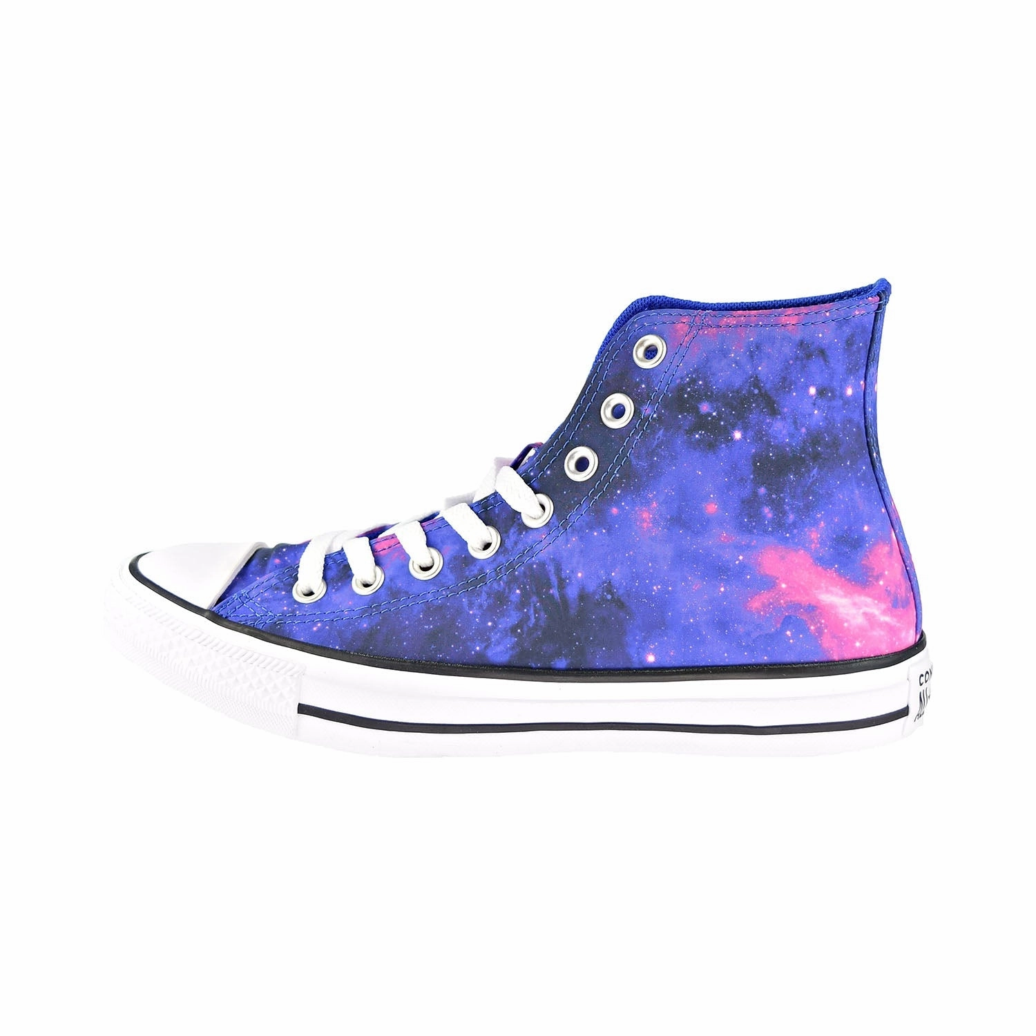 Narrow Shoes Casual Converse Chuck Taylor AS Hi "Miss Galaxy" Women's Shoes Hyper Royal-Mod Pink