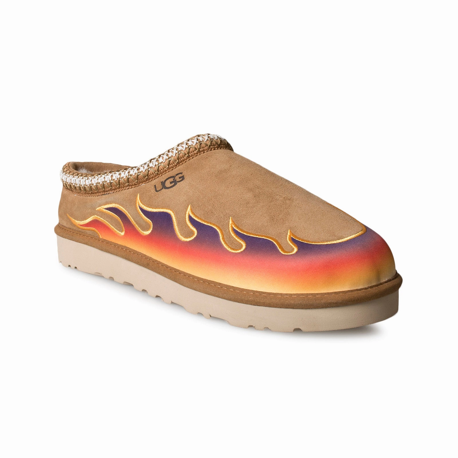 UGG Tasman Flame Chestnut Slippers - Men's Fairy Slippers