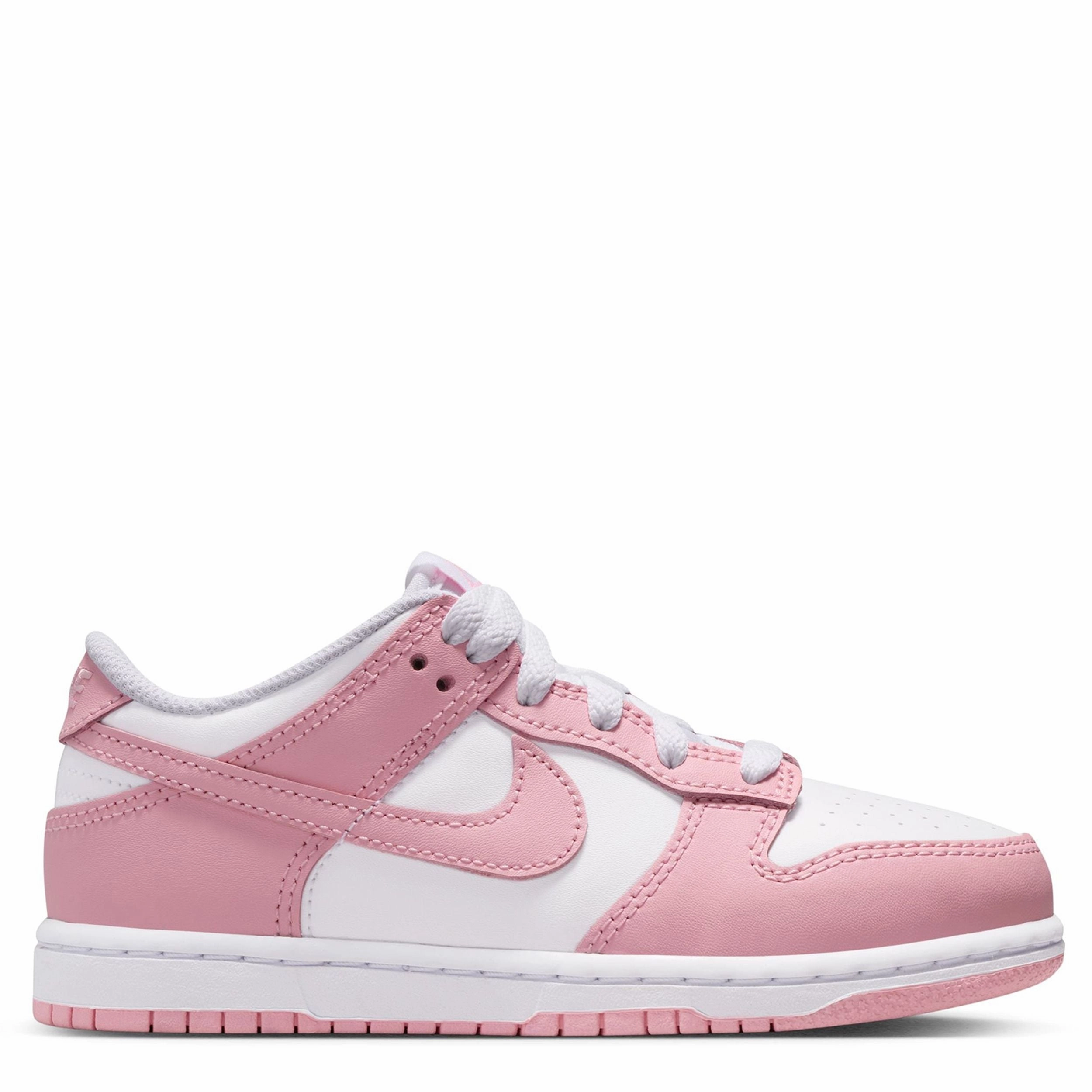Dunk Low (Little Kid) Flat Foot Sneakers