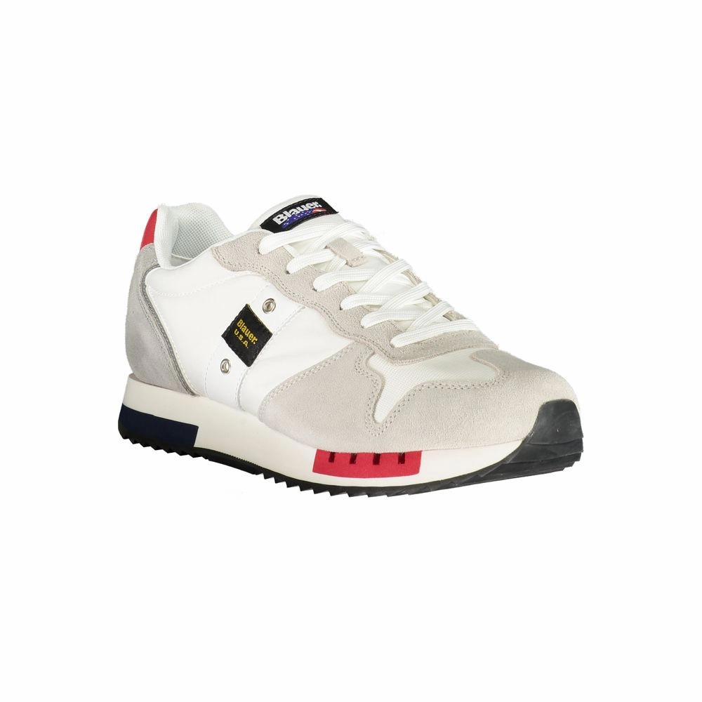 Sneakers Macys Blauer White Polyethylene Men Sneaker