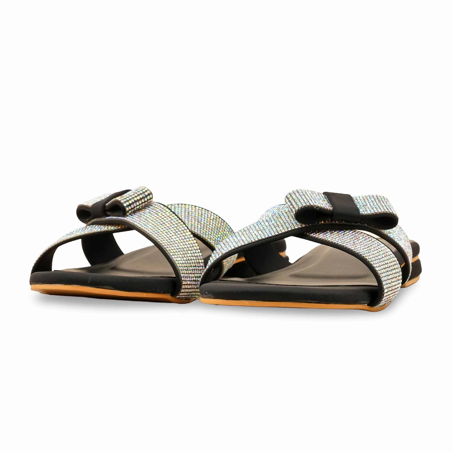 Black Formal Slipper FR8394 Hello Slippers Marshalls