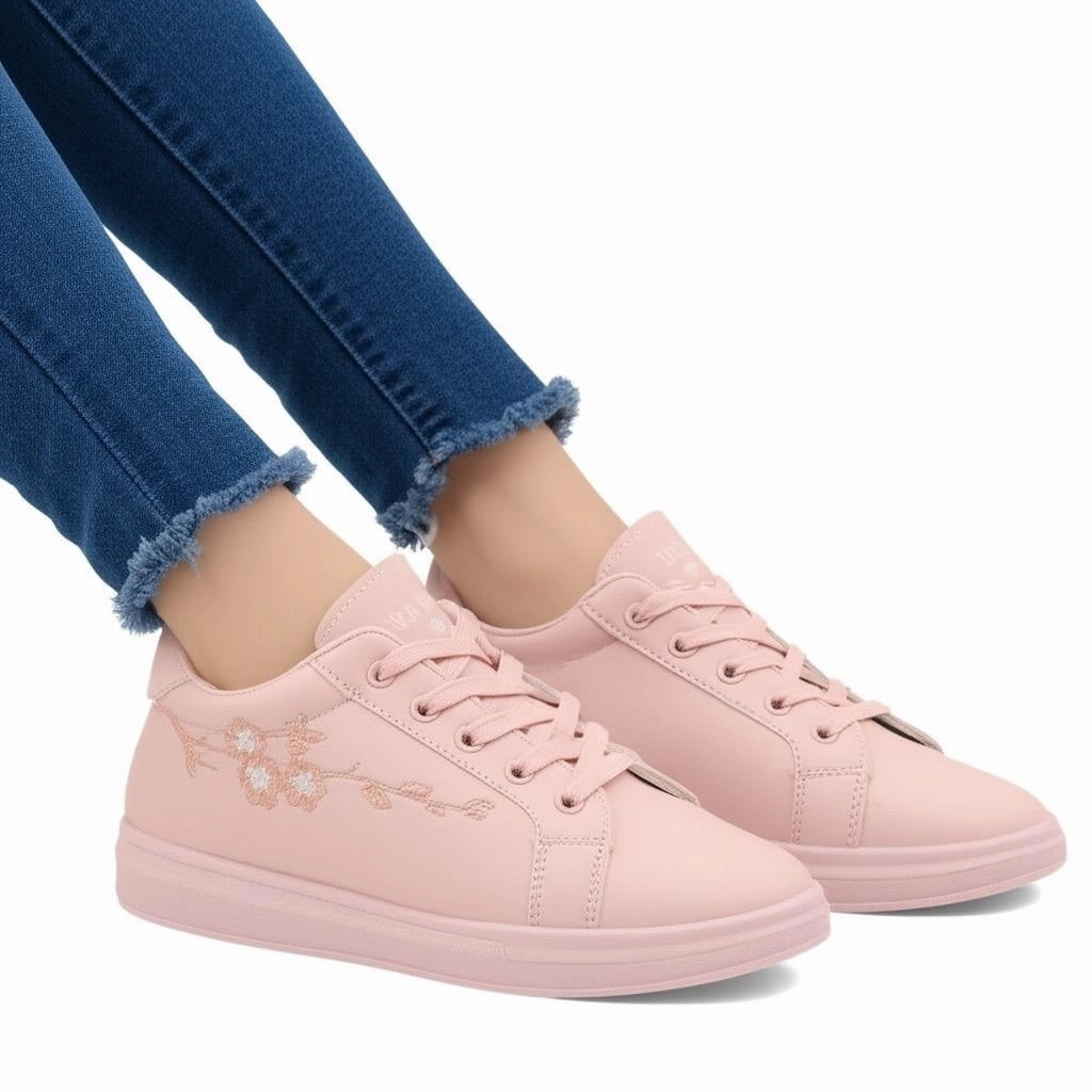 Raisina flower sneaker-R26-2 Best Shoes For Flat Feet And Bunions