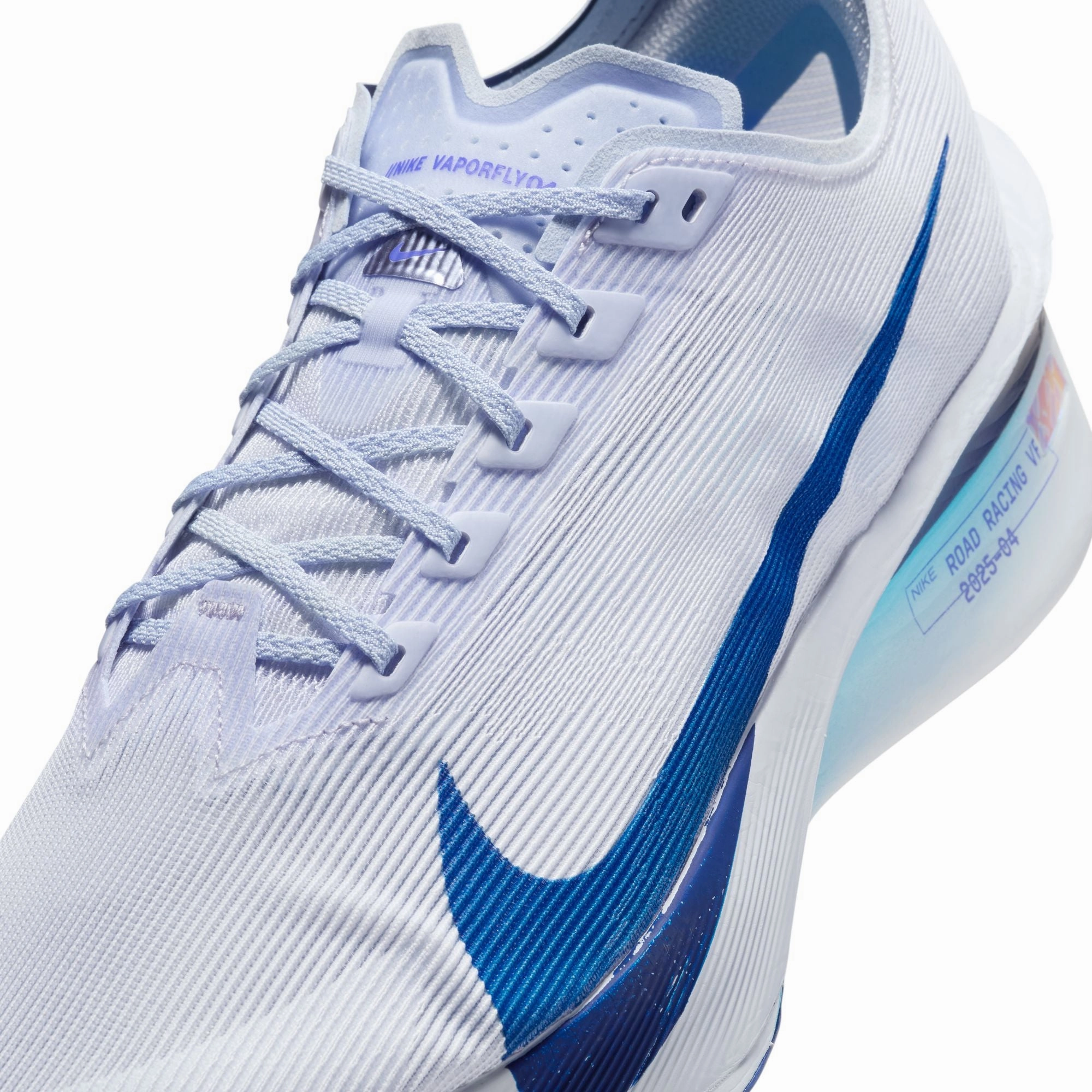 Nike Vaporfly 4 - Ghost/Persian Violet/Football Grey/Blue Void Best Trail Running Shoes For Backpacking