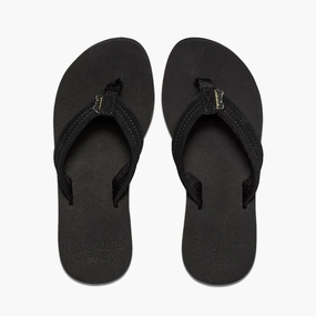 Reef Womens Cushion Breeze Flip Flops - Black/Black Jelly Flip Flop