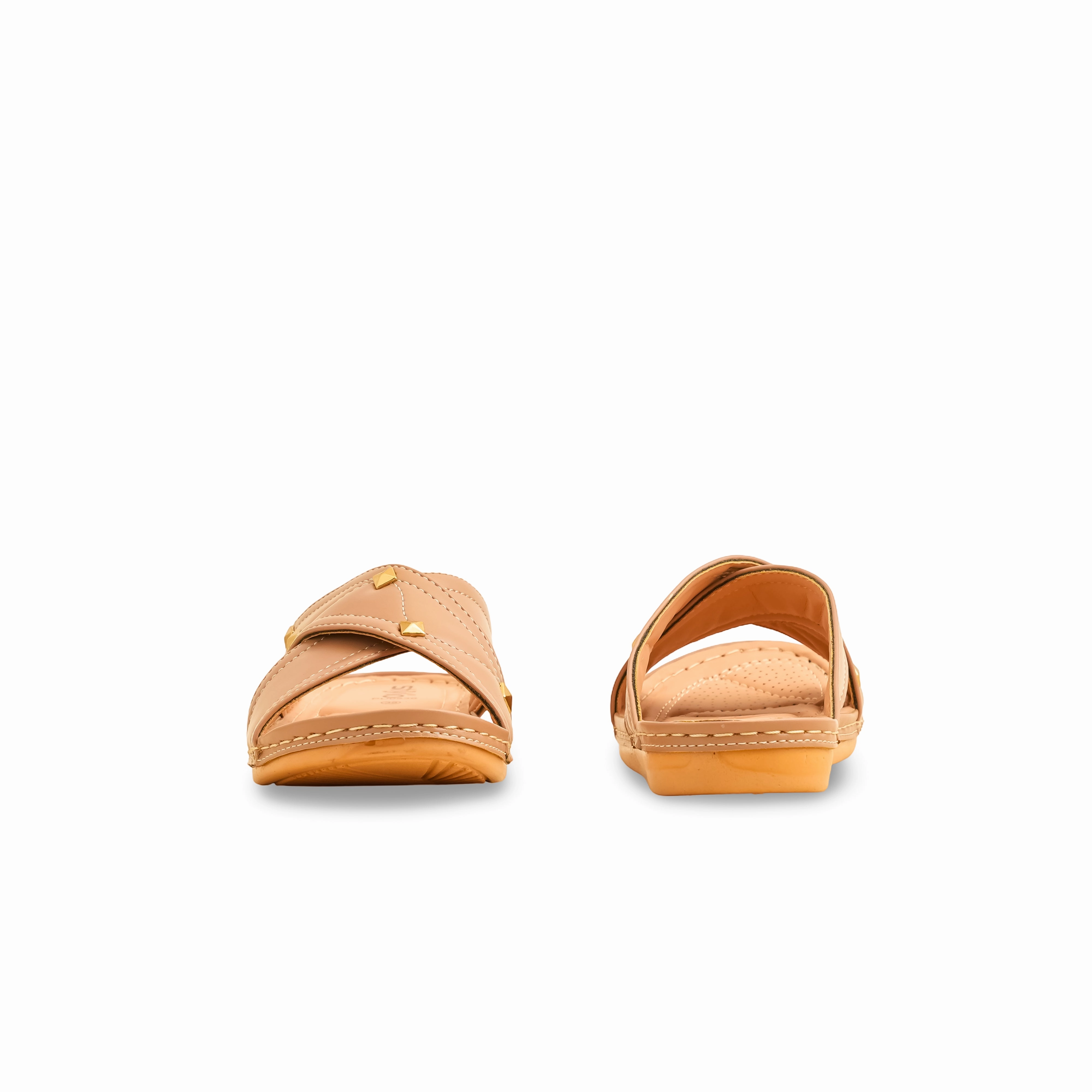 Beige Formal Slipper PU0539 Funny House Slippers