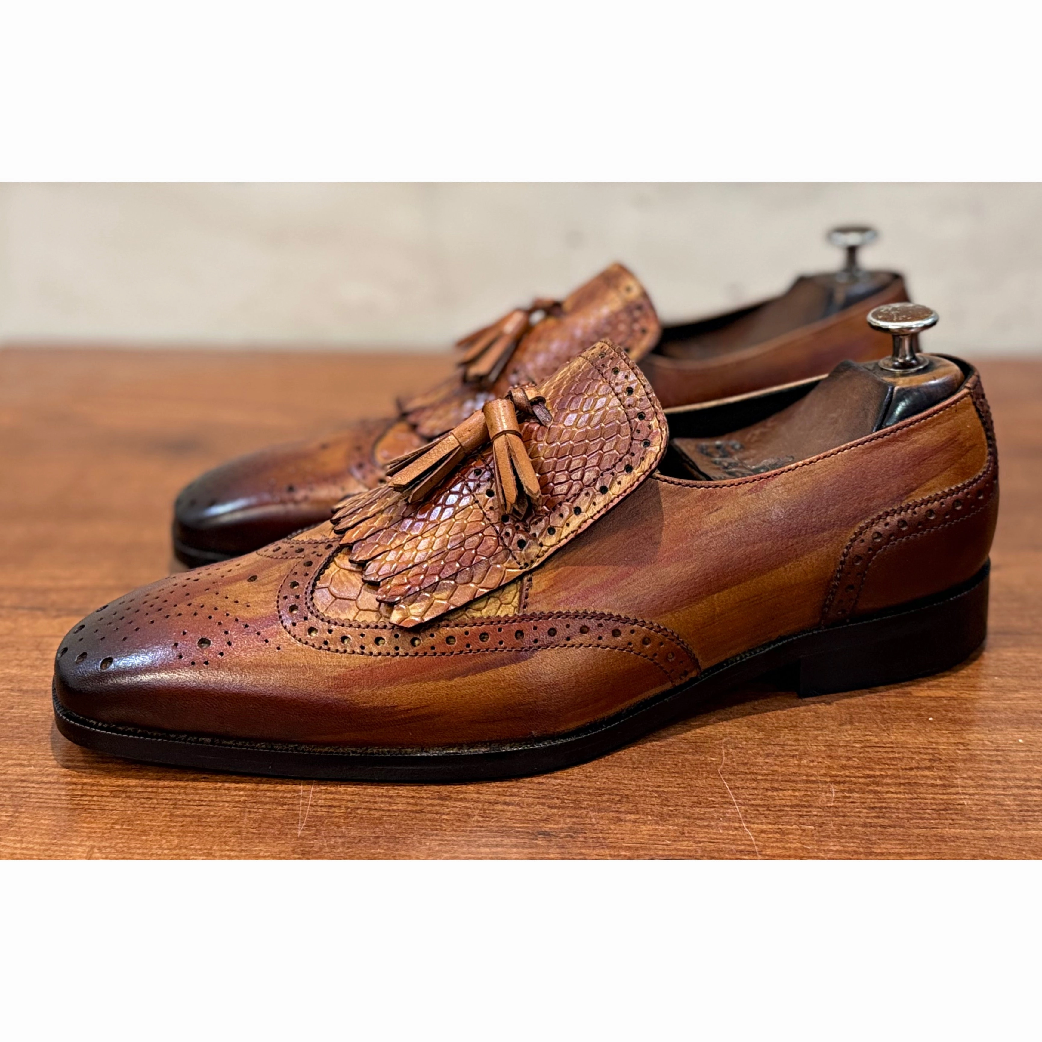 Regal Python Tassel Loafers Iflex Loafers