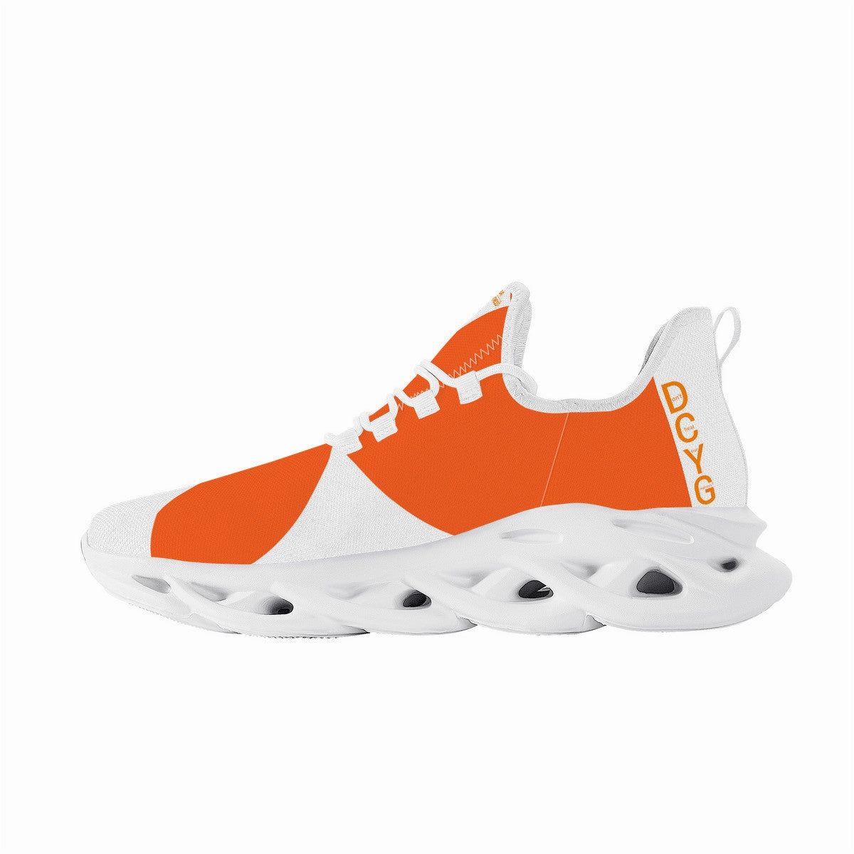 DCYG Orange & White 2nd Edition B  Flex Control Sneaker - White Anthem 6 Running Shoe