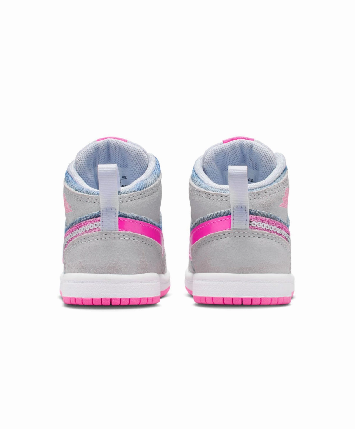 Asics Upcourt 5 Indoor Court Shoes Pink Barbie Denim Baby Toddler Swarovski Jordan 1 Mid