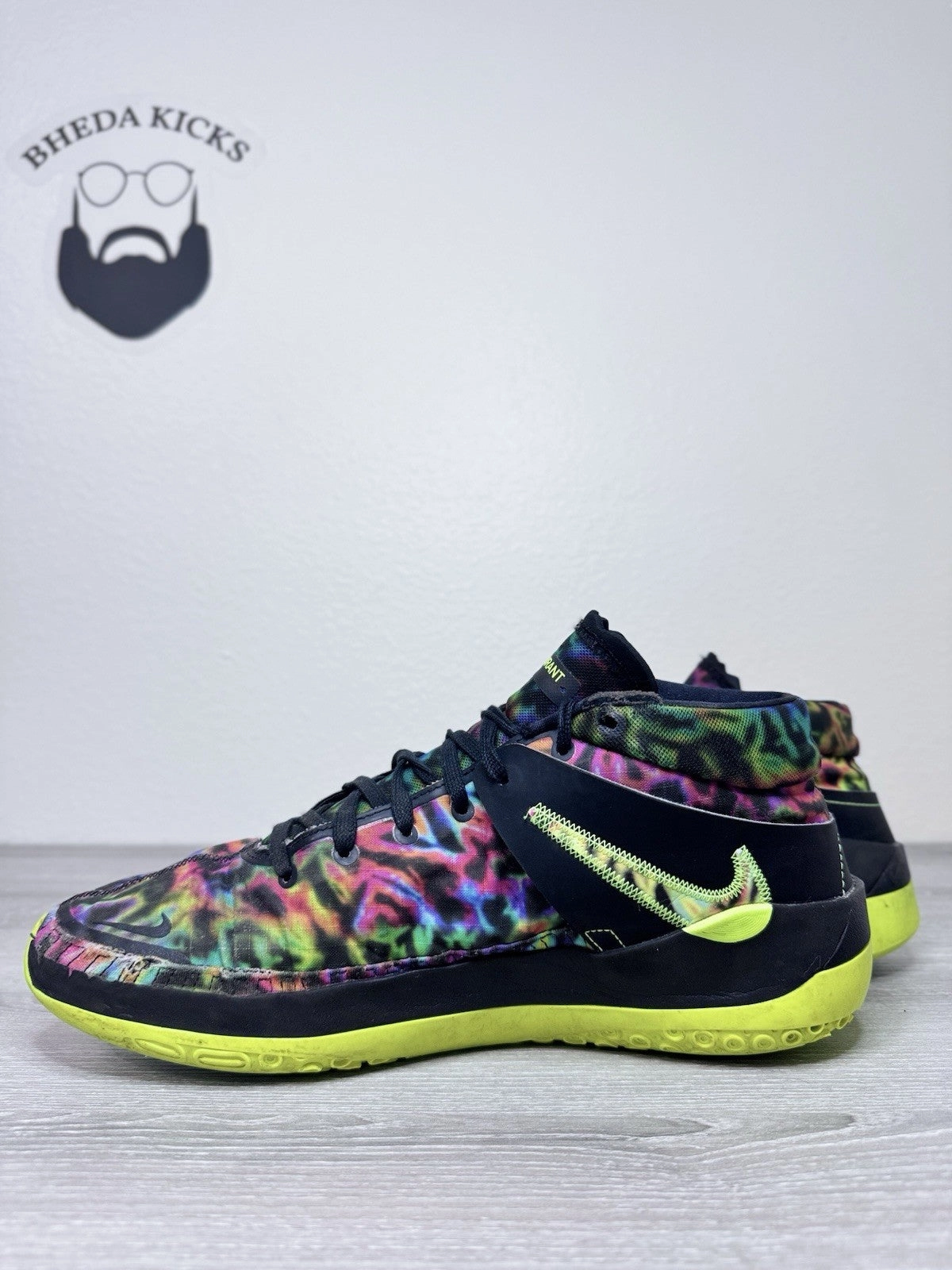 Size 13 - Nike KD 13 EYBL Unreleased PE Promo CZ6199-900 Preowned Rare Asic Trail Running Shoes