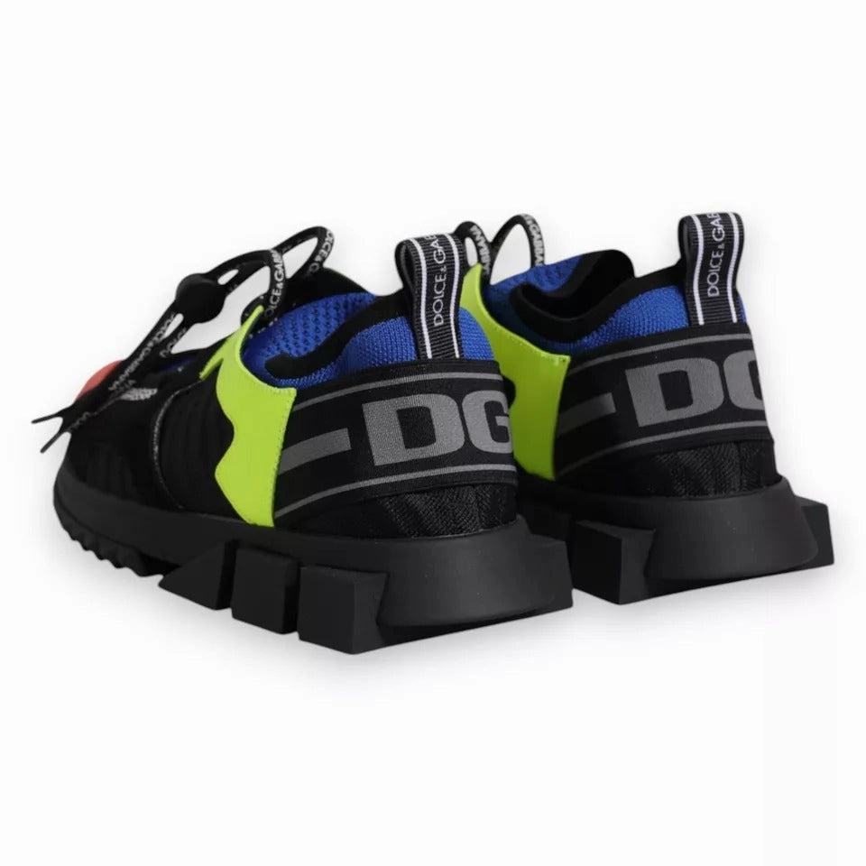 Dolce & Gabbana Multicolor Mesh Sorrento Trekking Sneakers Shoes Silver Sneakers Ymca Membership