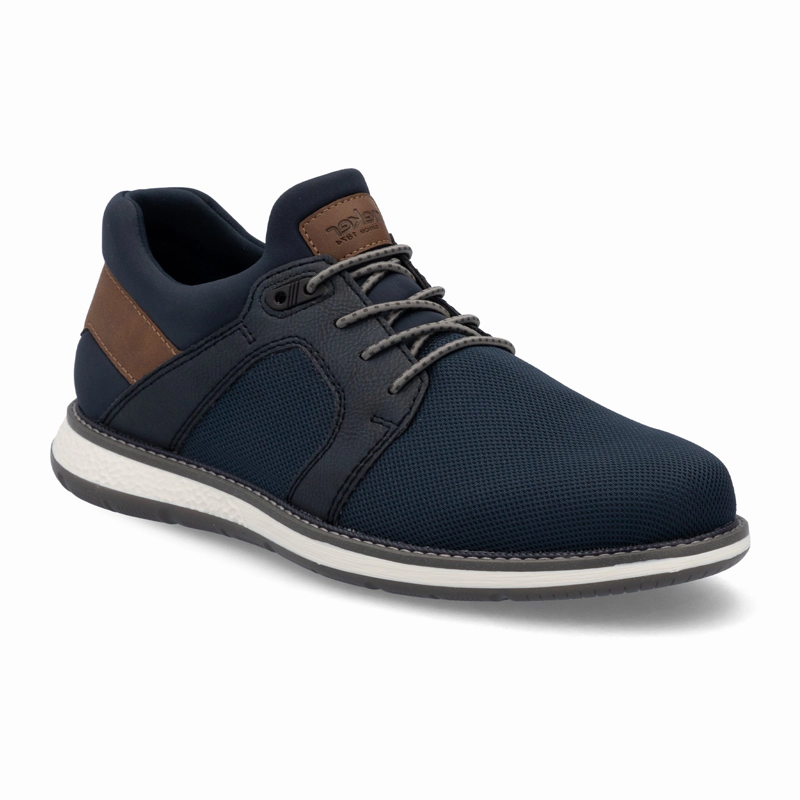 Winter Casual Shoes For Sale Rieker Adrian 04452 Lace Up (Men) - Navy/Lake/Nuss
