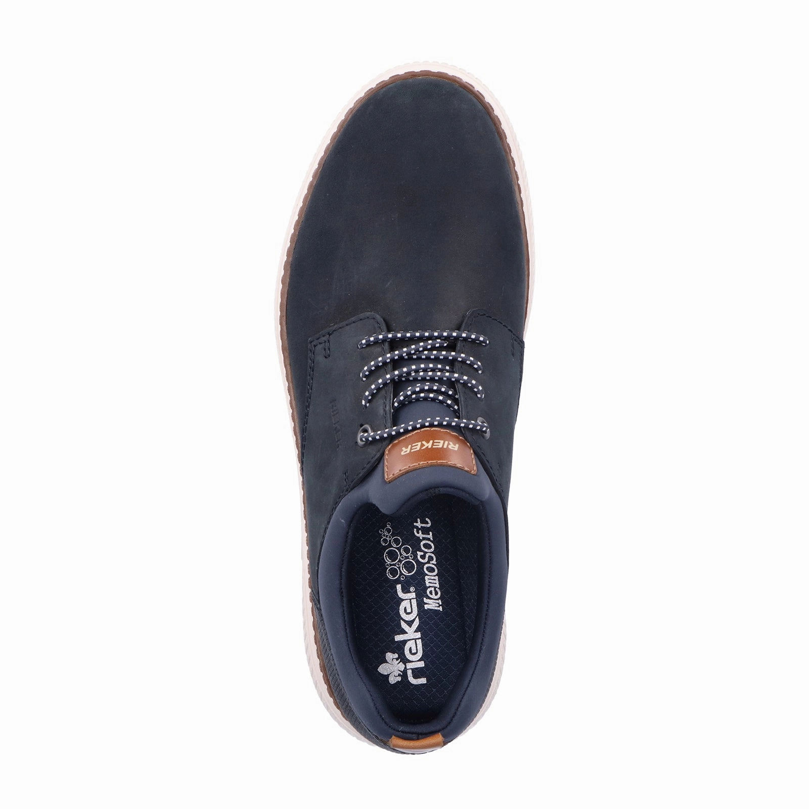 Rieker Stan B3360-14 Sneaker (Men) - Pazifik/Navy/Lak/Amaretto Casual Trendy Shoes