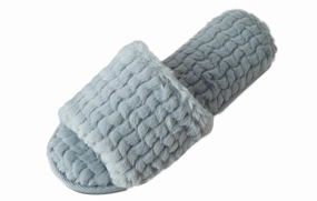 Roxoni Women Soft Comfy Patterned Fluffy Plush Slip On House Slipper Mukluk Boot Slippers