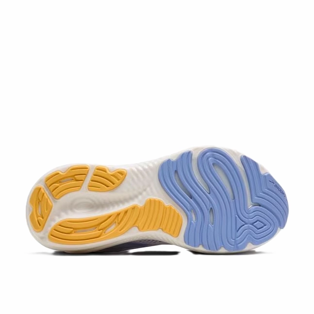 Running Shoes In Wide Widths Brooks Glycerin GTS 22 Women's Running Shoes White Blue Apricot