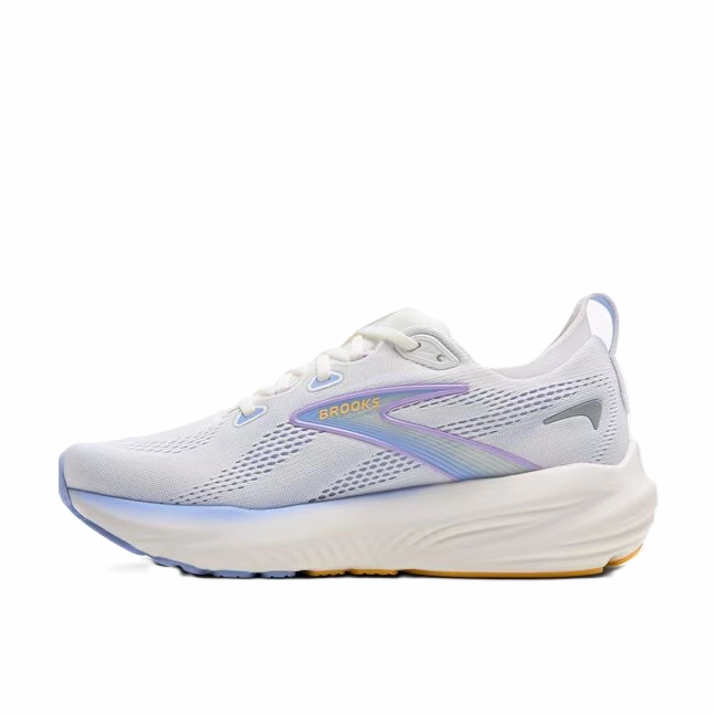 Best Running Shoes Ratings Brooks Glycerin GTS 22 Women's Running Shoes White Blue Apricot