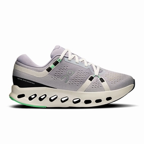Women's On Cloudsurfer 2 Running Shoe in Lilac | Ivory Running Shoe Carbon Plate