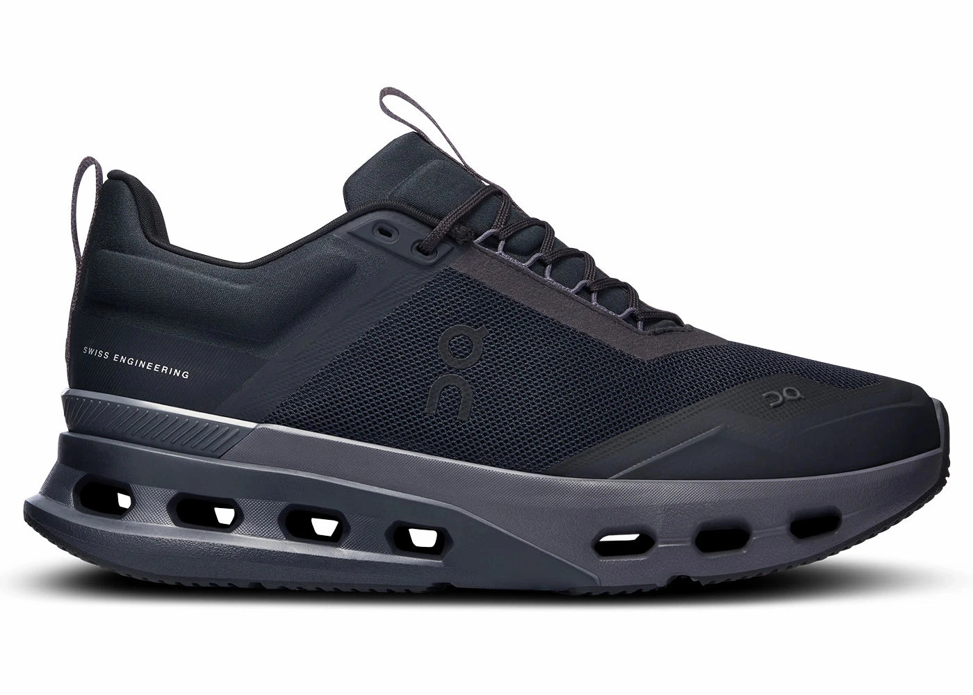 On Running Cloudnova X Black Eclipse (Women's) Light Trail Running Shoes