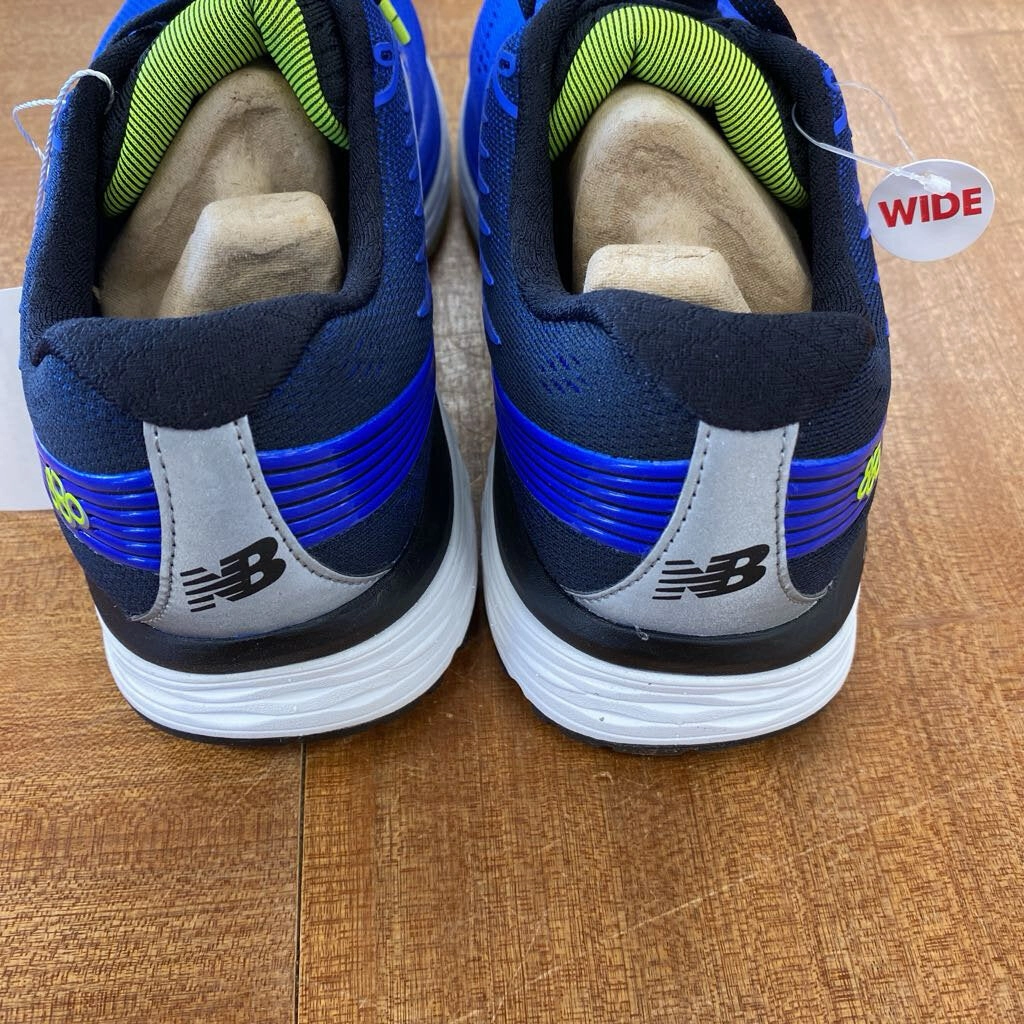 New Balance - Men's 880v8 Running Shoes - MSRP $150: Blue/Black/Yellow-men-M8.5 - Wide Walking Shoes For