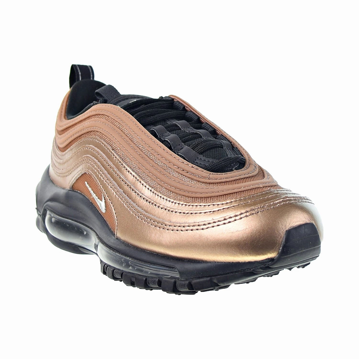 Nike Air Max 97 Women's Shoes Metallic Red-Bronze Asics Tiger Casual Shoes