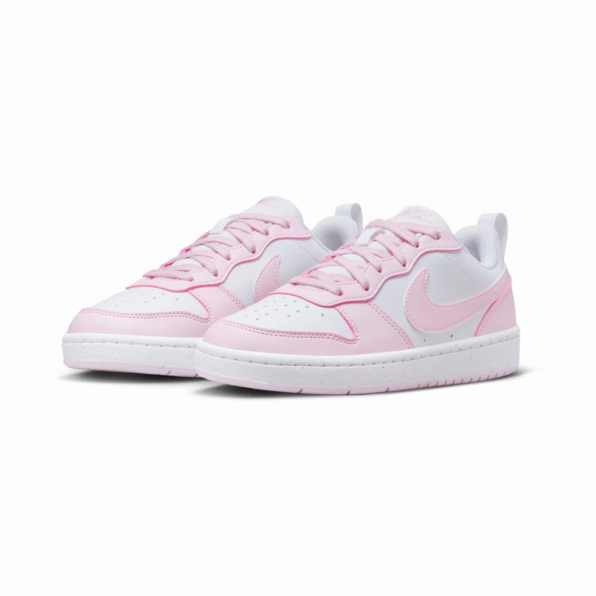 Nike Court Borough Low Recraft 'Pink Foam White' Big Kids' Shoes Asics Japan Wrestling Shoes