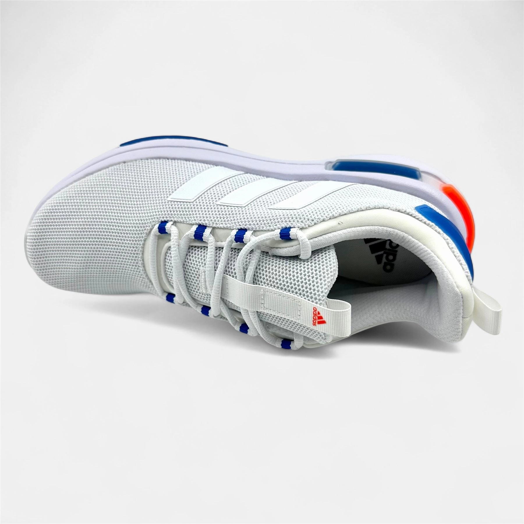 Adidas Racer TR23 Cloud White Bright Royal Mens Athletic Sneaker Running Shoe Store Houston