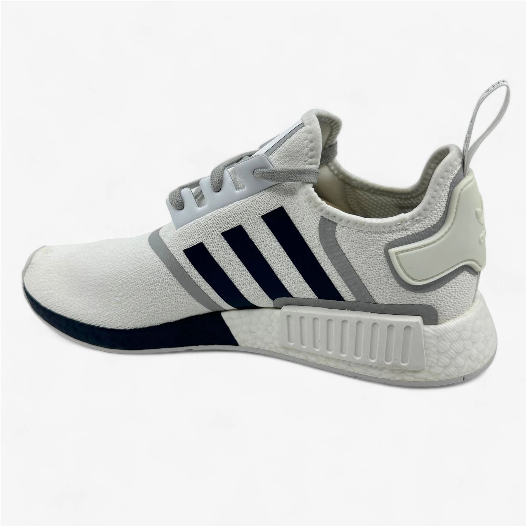 Wave Rider 28 Running Shoe Adidas NMD R1 White Crew Navy Mens Athletic Sneaker