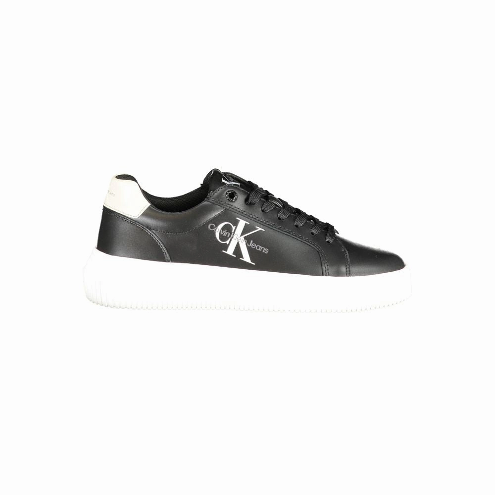 Songs About Sneakers Calvin Klein Black Polyester Sneaker