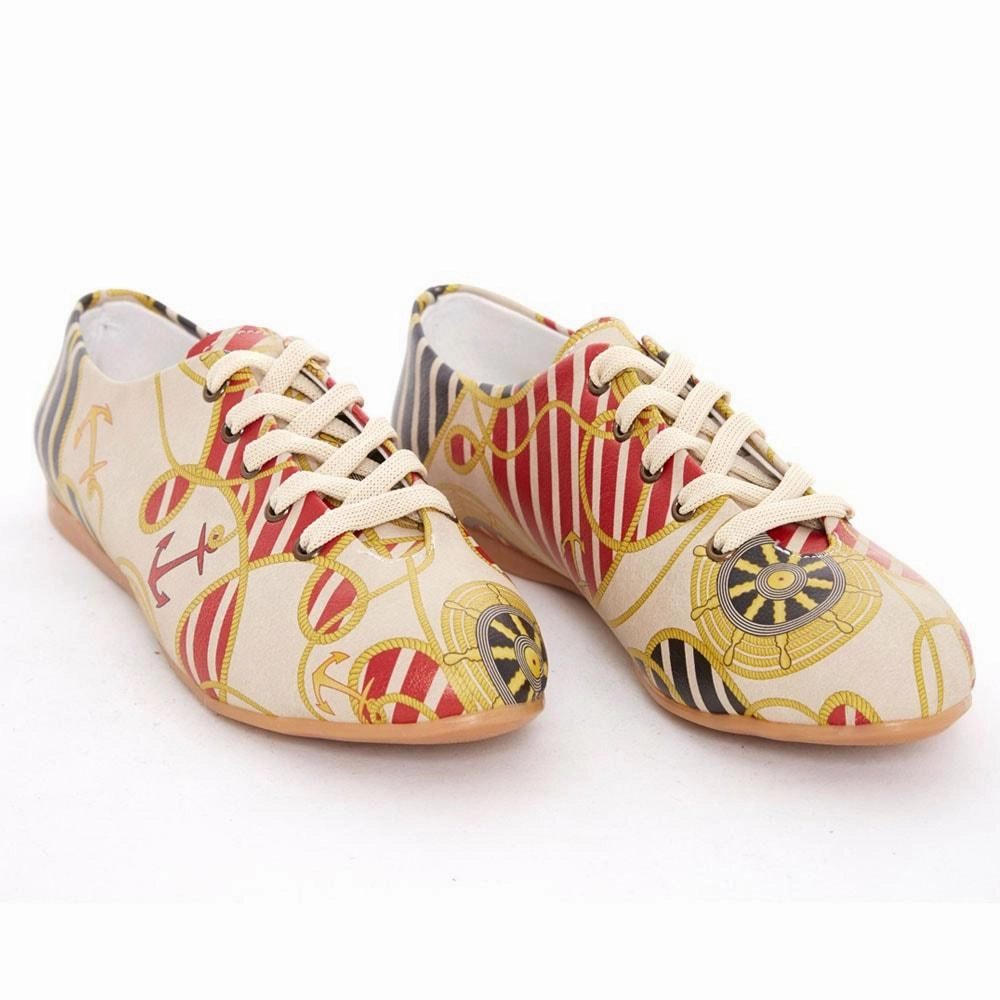 Sailing Ballerinas Shoes SLV076 Flat Foot Walking Shoes