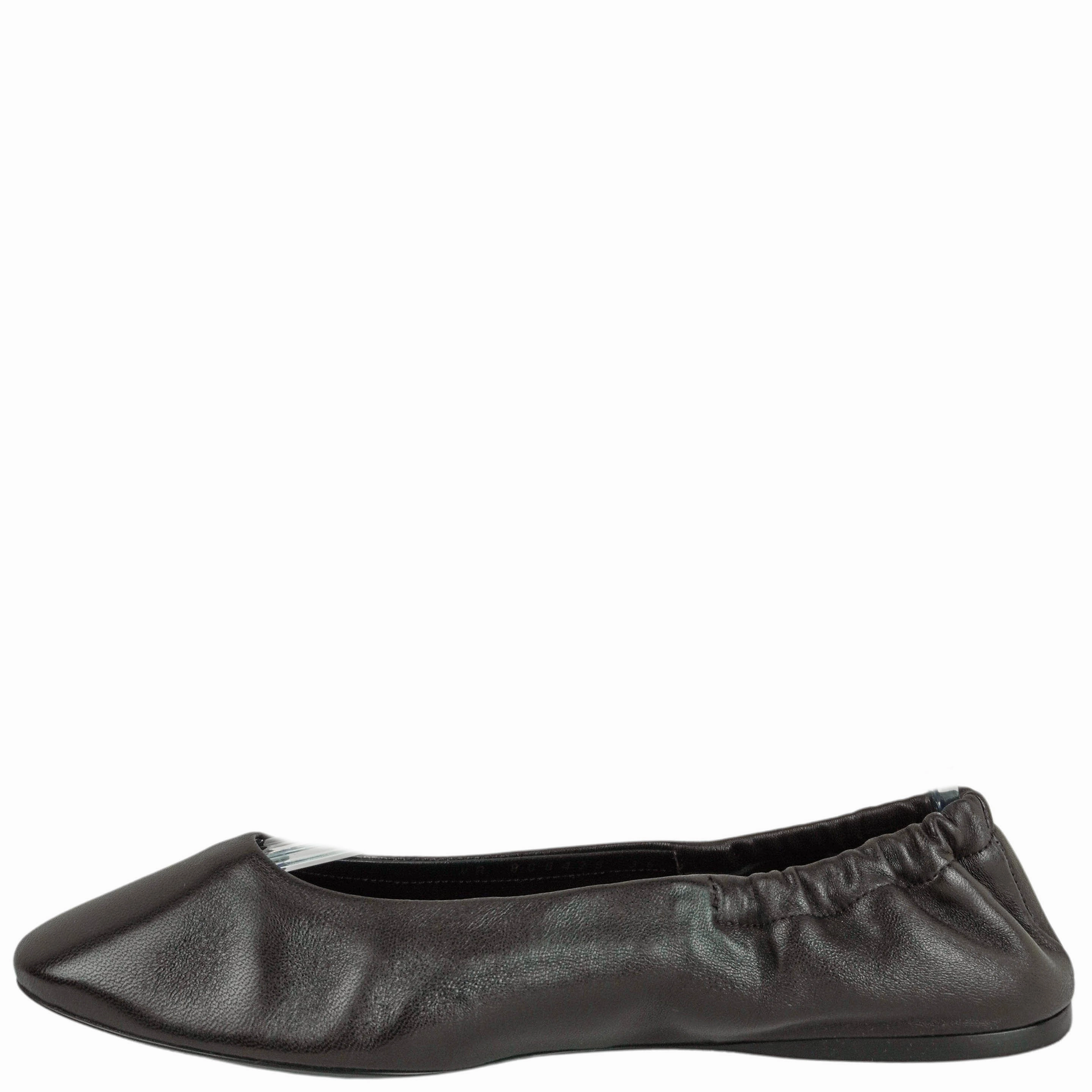 Saint Laurent Ballerina Flats in Harris Eagle Brown Youth Mtb Flat Shoes