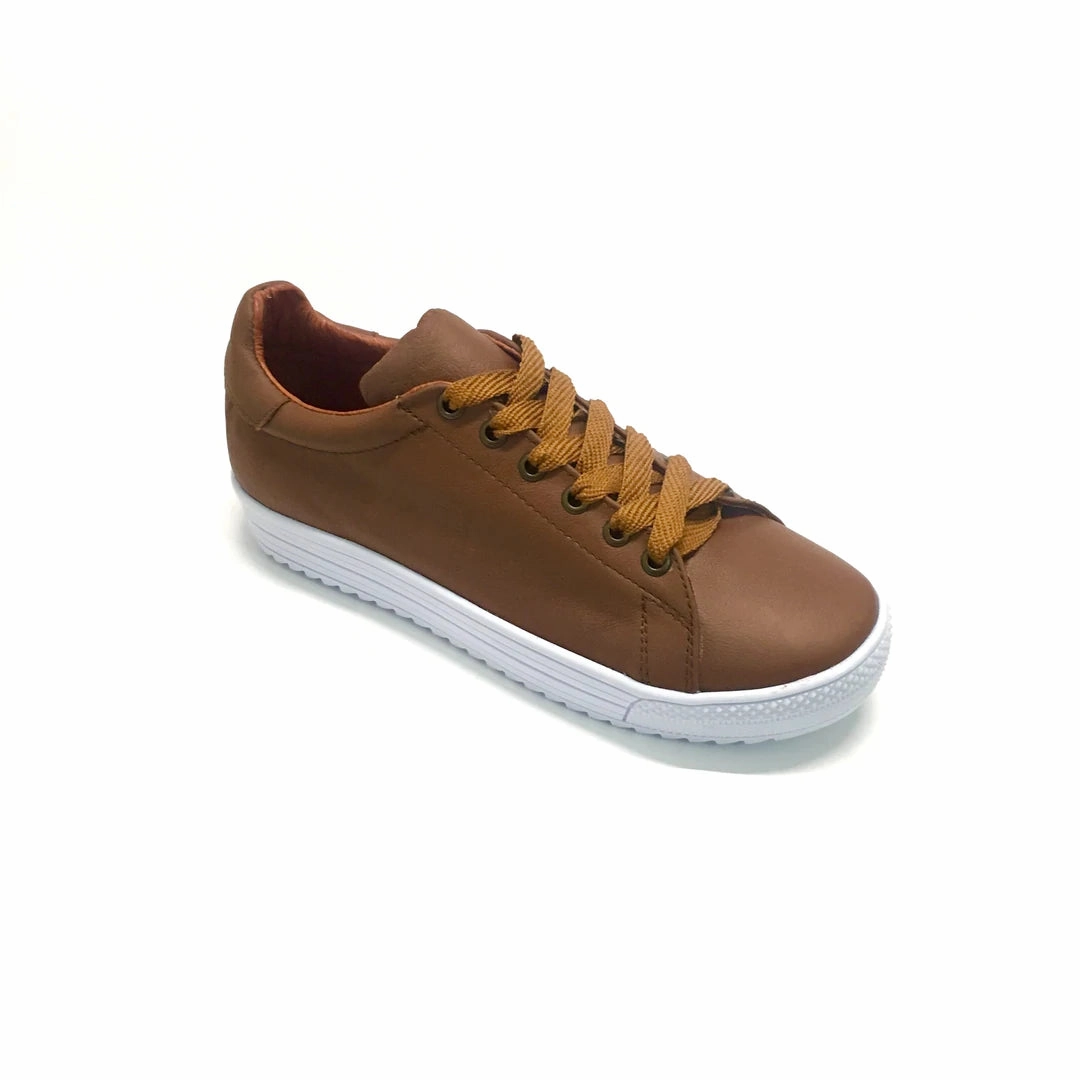 SALE. Woman CLASSIC sneakers. Brown Boxing Sneakers