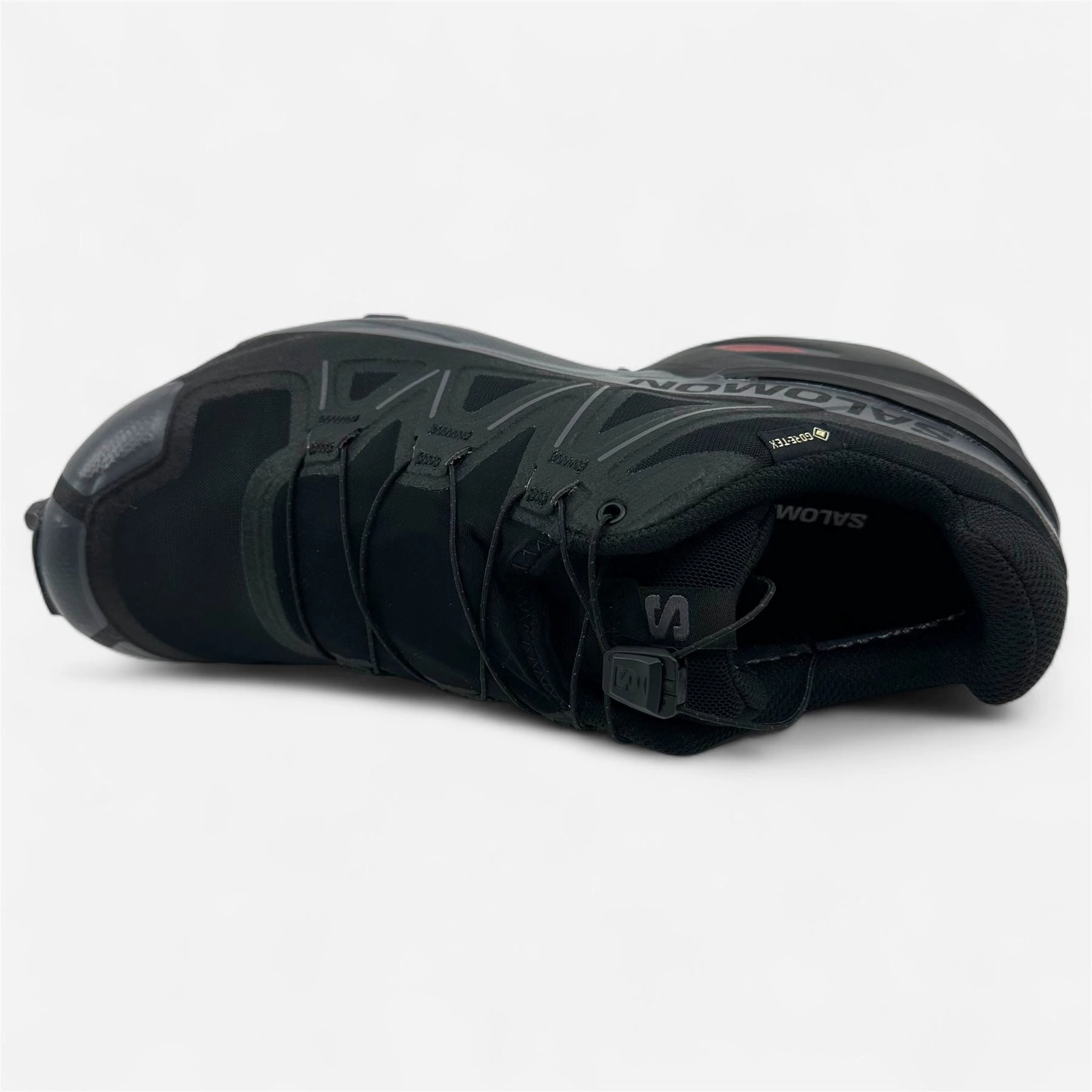 Salomon Speedcross GTX Black Quiet Shade Mens Size 9 Athletic Gore-Tex Sneaker Track Run Shoes